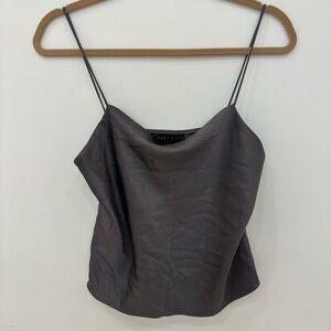 Silver Alice and Olivia Cami Top